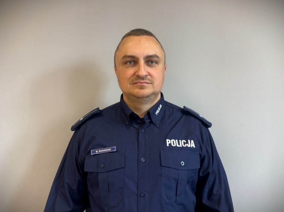 Młodszy aspirant  Michał Banaszak