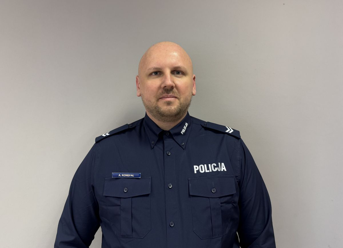 Starszy sierżant Andrzej Konefał