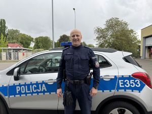 Młodszy aspirant Piotr Sławiak.