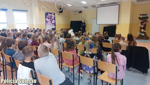 Dzielnicowi zawsze służbą dobrą radą – edukacyjne spotkania przed wakacjami