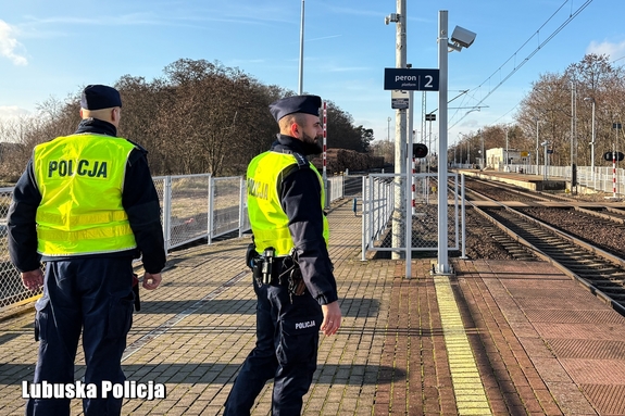 Wzmacniamy ochronę terenów kolejowych – lubuscy Policjanci prowadzą działania w ramach operacji „TOR”