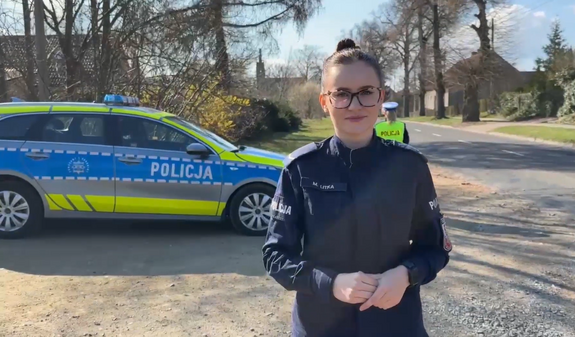 Policjanci przypominają o bezpieczeństwie podczas świąt Wielkanocnych